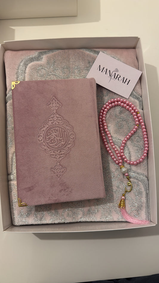 Pink Islamic Gift Set